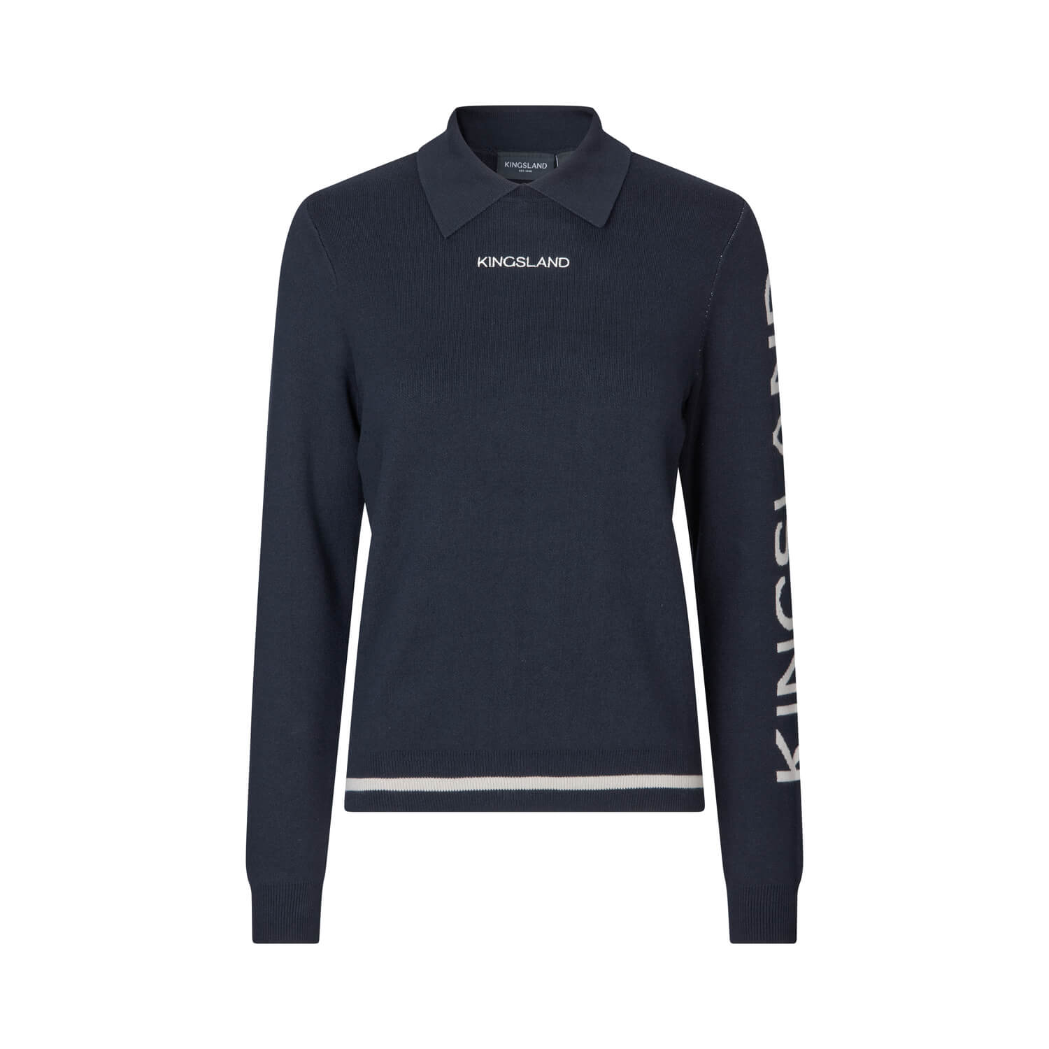 Kingsland KLNalin Ladies Knitted Polo Shirt Damen - navy, Größe S