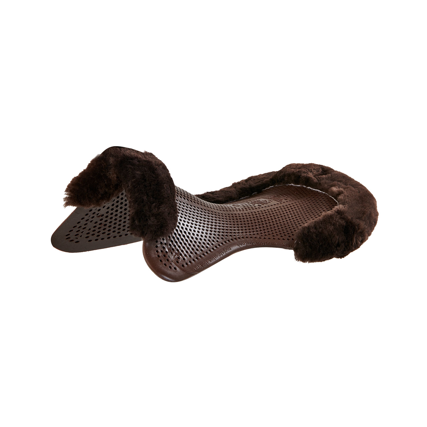 Acavallo Gel Pad ACTIVE Dri-Lex mit Lammfell - brown/brown, Größe L