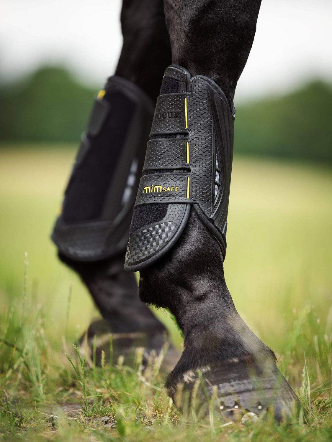 Lemieux MIMsafe Xc Gamaschen Vorne Schwarz