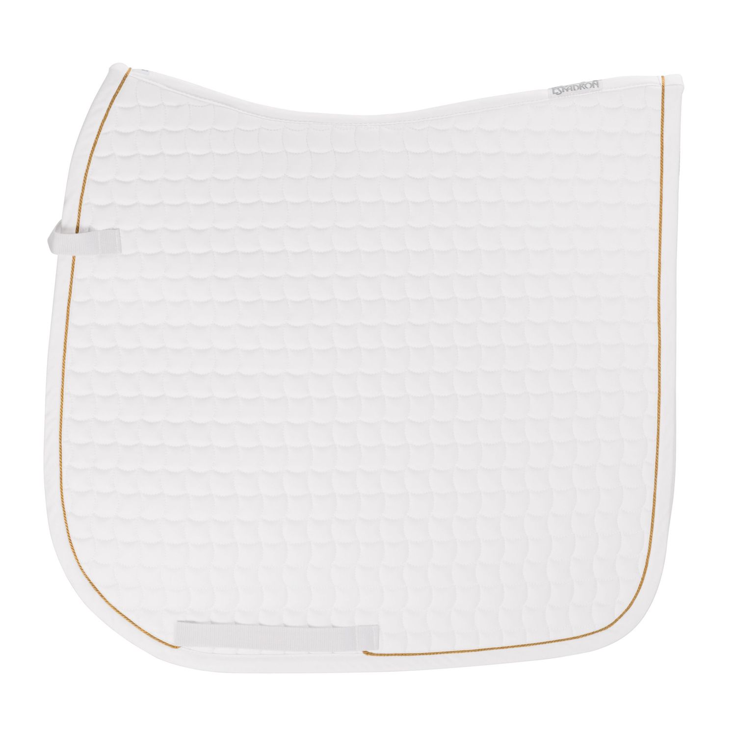 Eskadron Basics Cotton Gold Schabracke - weiß, Größe SR