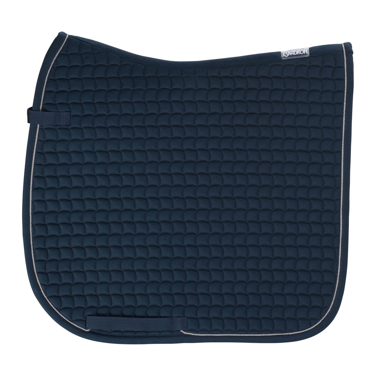 Eskadron Schabracke Cotton silber Kordel - blau, Größe DL