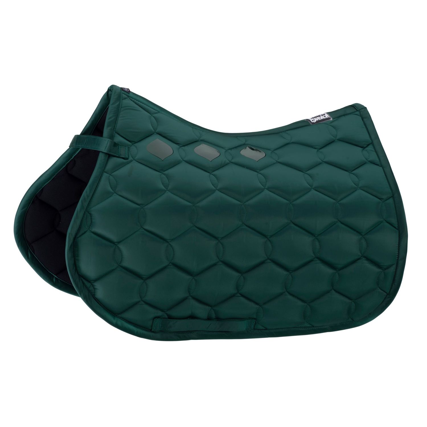 Eskadron Basics Glossy Wave Schabracke - racinggreen, Größe VS