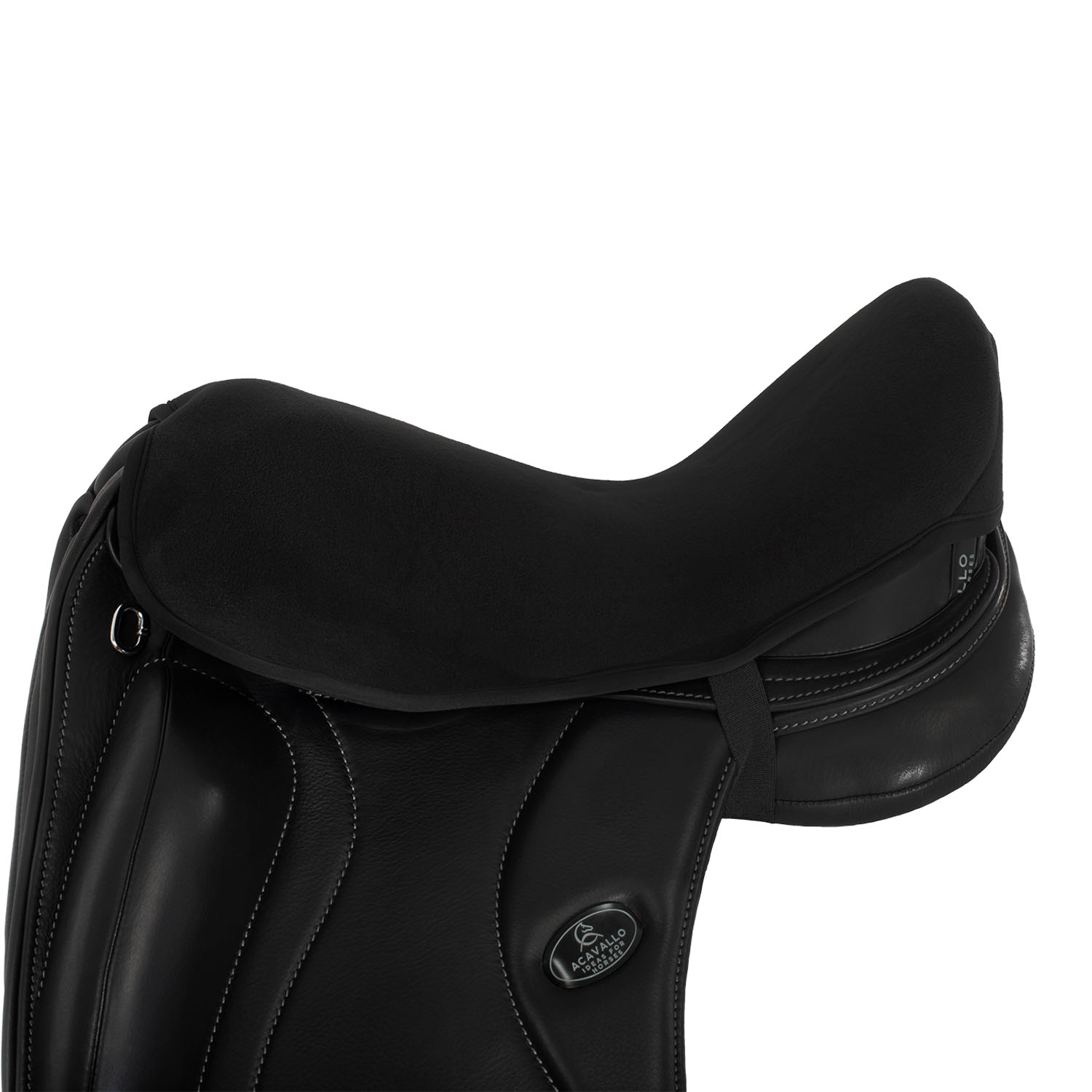 Acavallo Sattelsitzkissen Dressur Dri-Lex 10 mm - schwarz, Größe M
