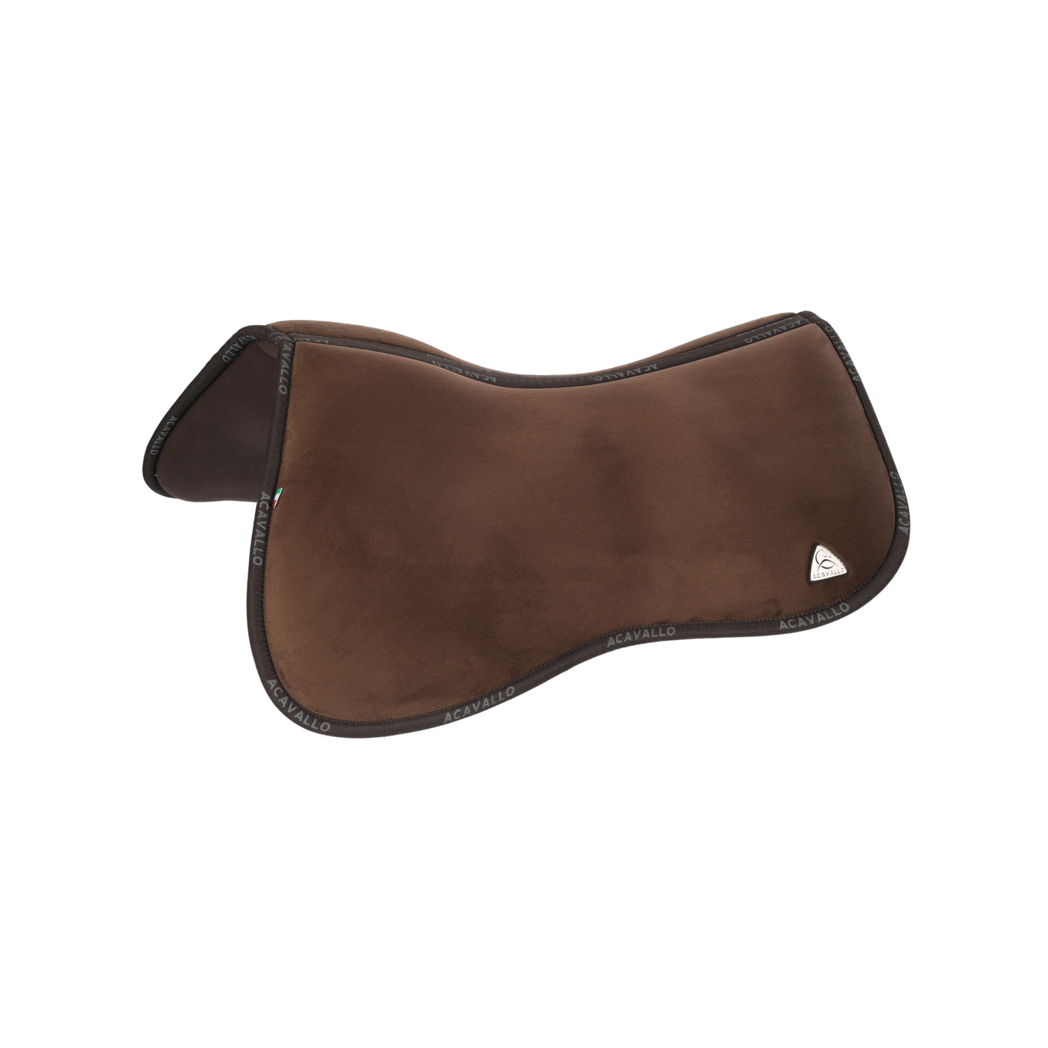 Acavallo Memory Foam Half Pad - braun, Größe L