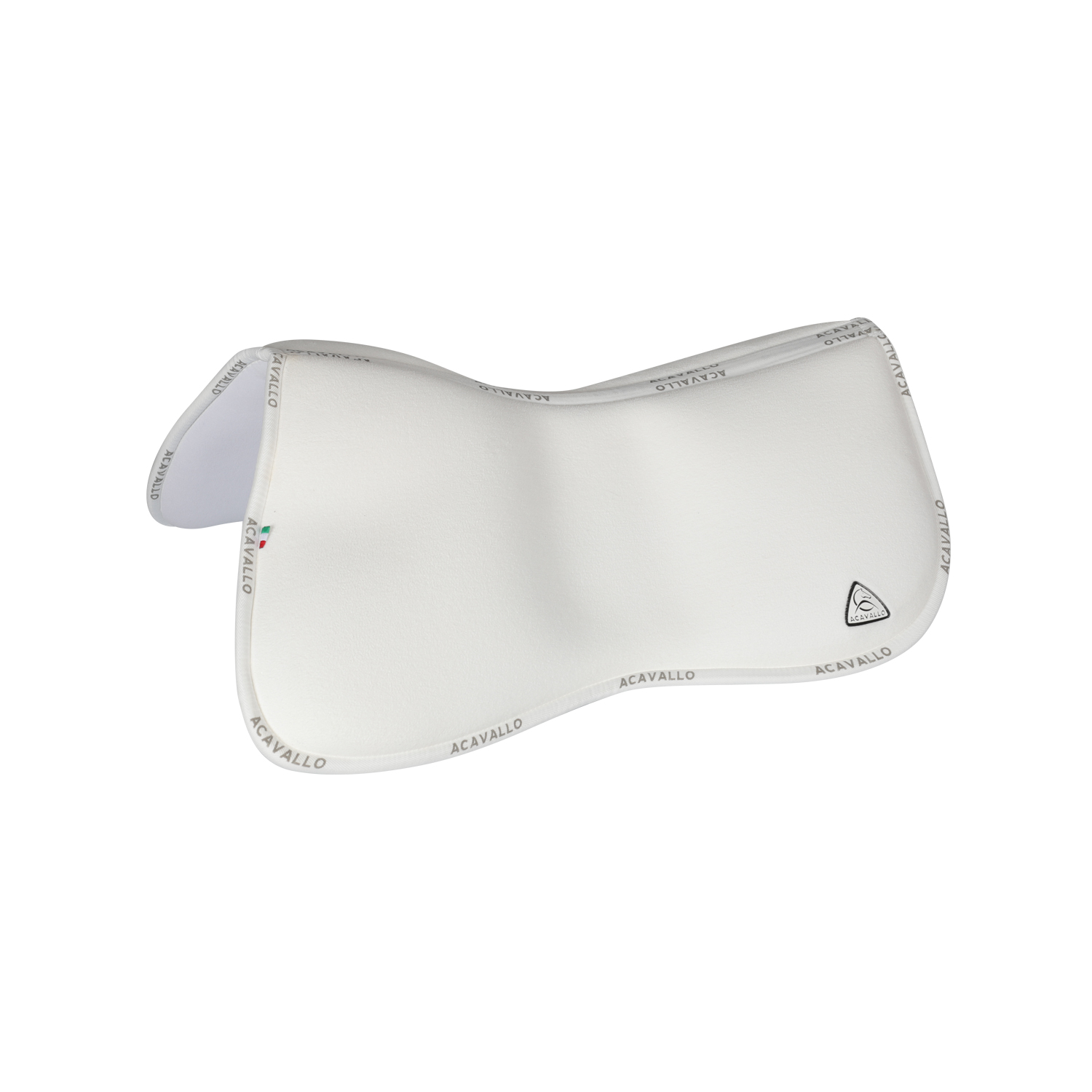 Acavallo Memory Foam Half Pad - weiß, Größe M