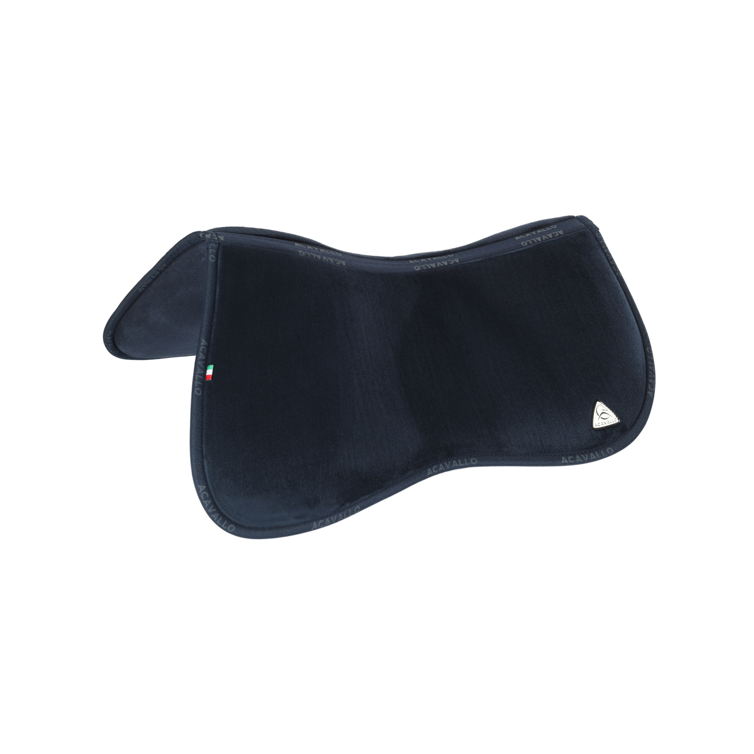 Acavallo Memory Foam Half Pad - blau, Größe L