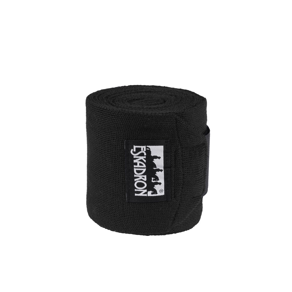 Eskadron Bandagen Wolle 12x400 cm - schwarz