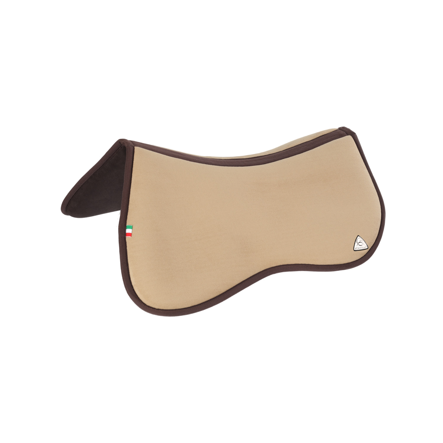 Half Pad &amp; Rear Riser In Memory Foam - Antiscivolo E Durevole Per Equitazione