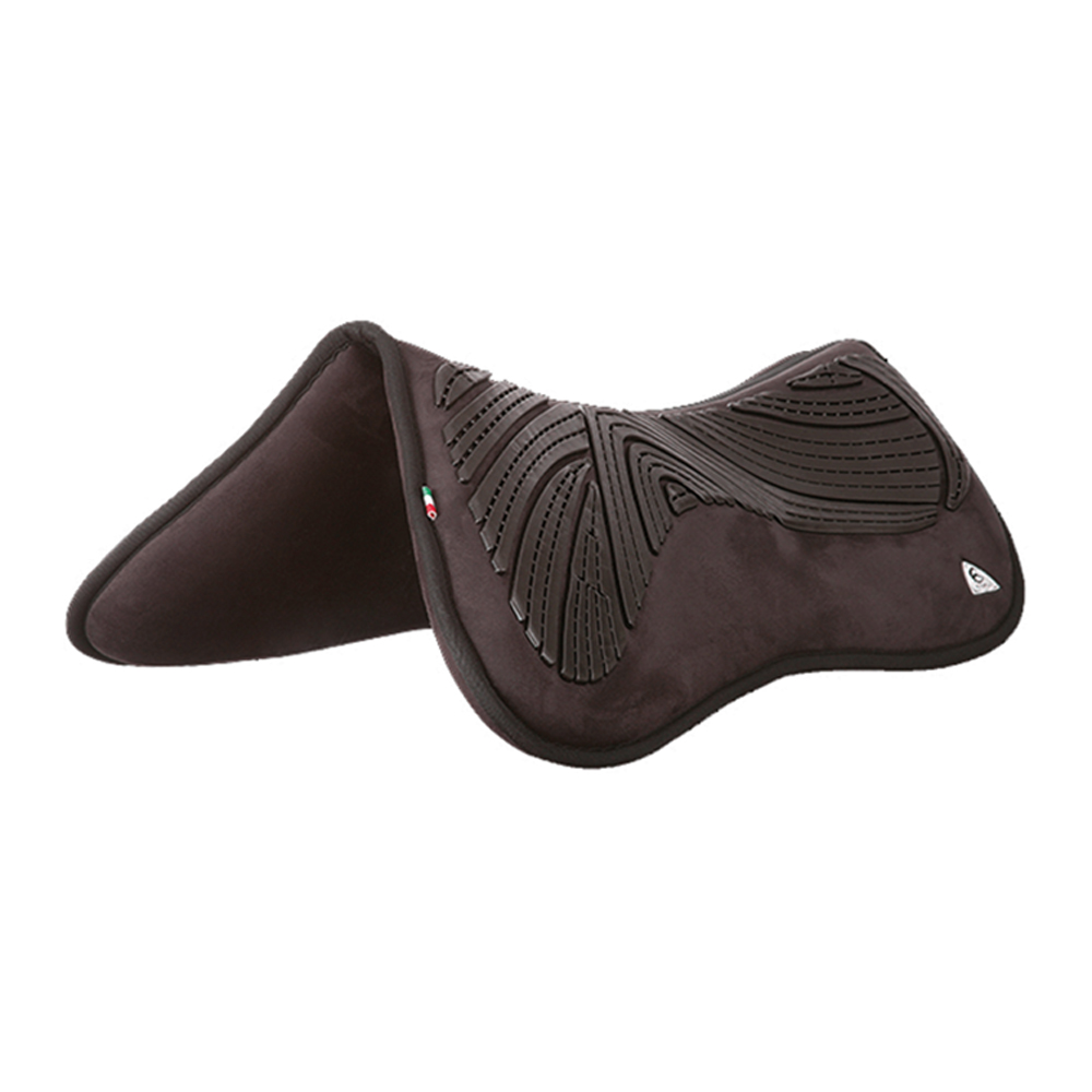 Acavallo Gel & Memory Foam Half Pad - braun, Größe L