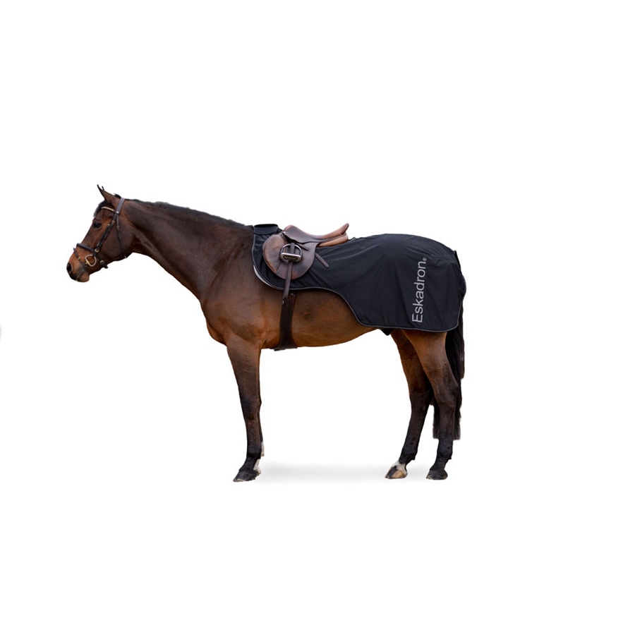 Eskadron New Basic Reflex Ausreitdecke Softshell - schwarz, Größe 135