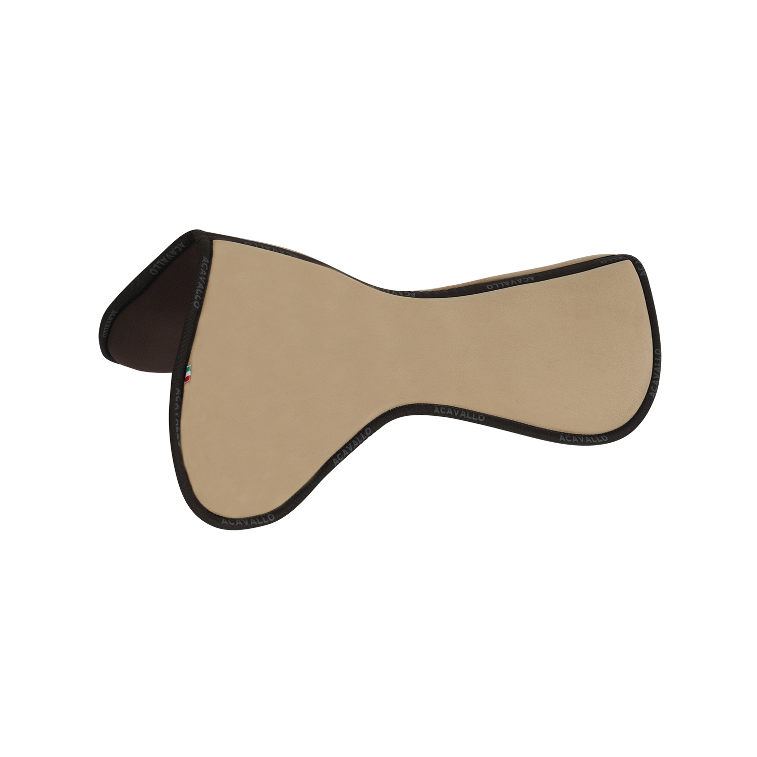 Acavallo Close Contact Memory Foam Half Pad - sand, Größe L