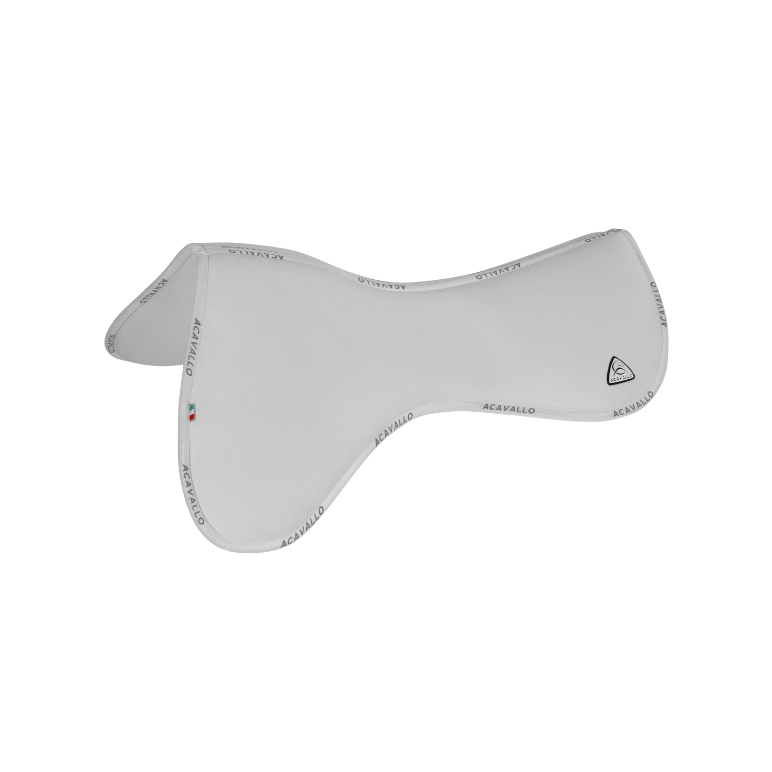 Acavallo Close Contact Memory Foam Half Pad - weiß, Größe L