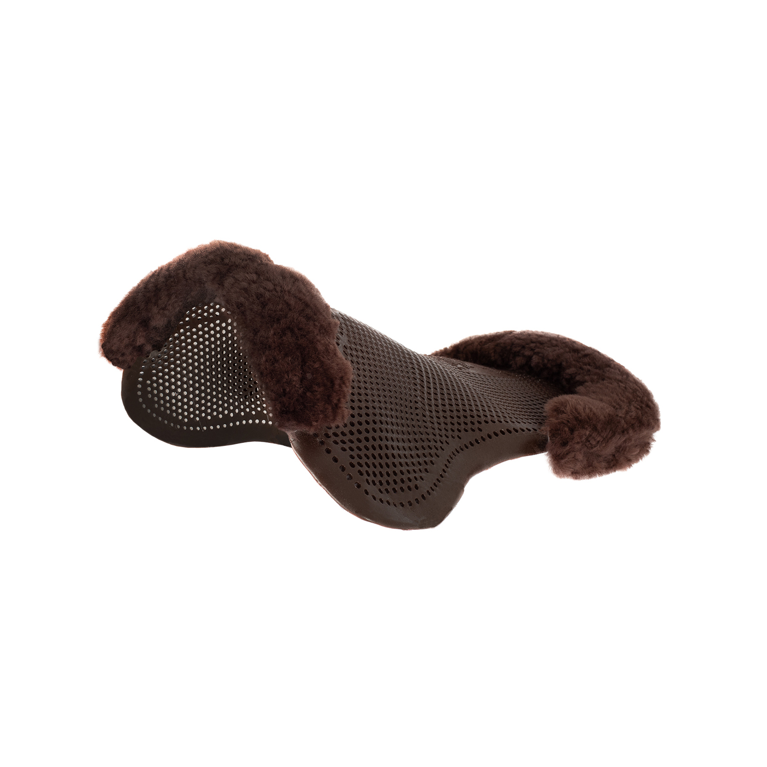 Acavallo Gelpad Therapeutic 1/2 Lammfellrand Pony - brown/brown
