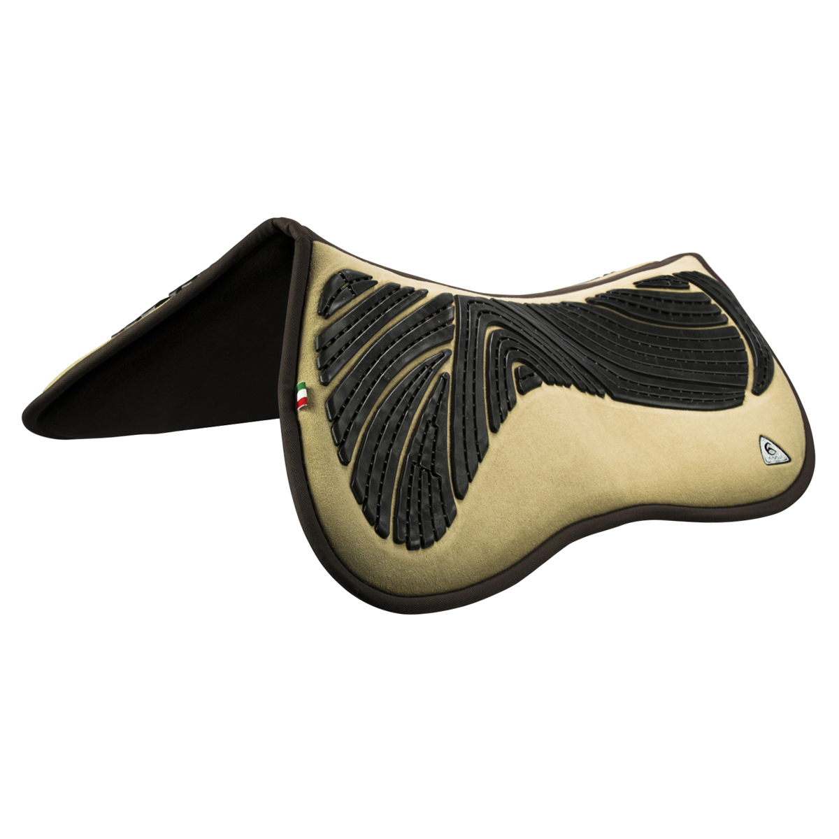 Acavallo Gel Pad Pocket & Memory Foam1/2 Pad - sand, Größe L