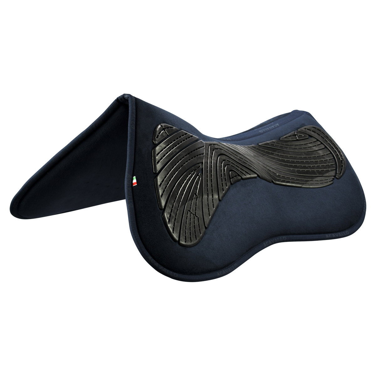 Acavallo Gel Pad Pocket & Memory Foam1/2 Pad - blau, Größe M