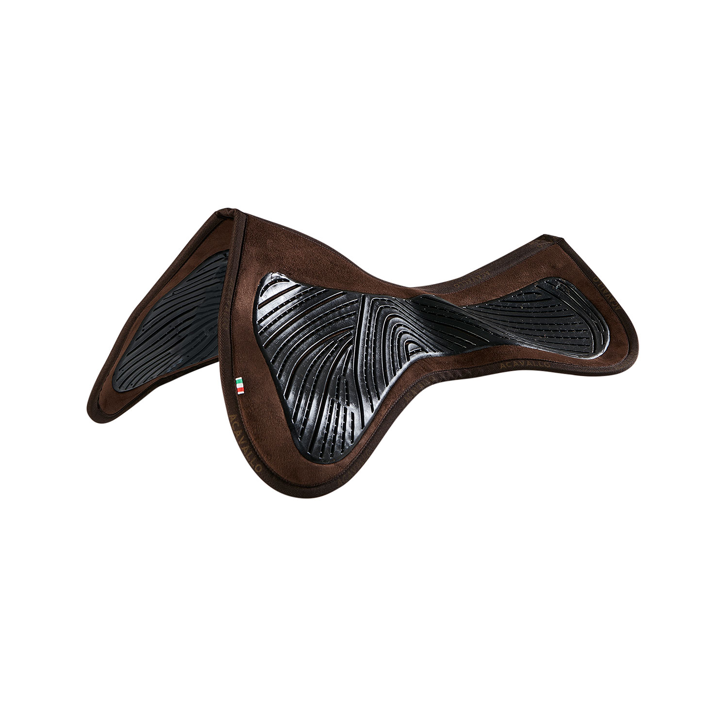 Acavallo Gel Pad Close Contact Twin Sided - braun, Größe L