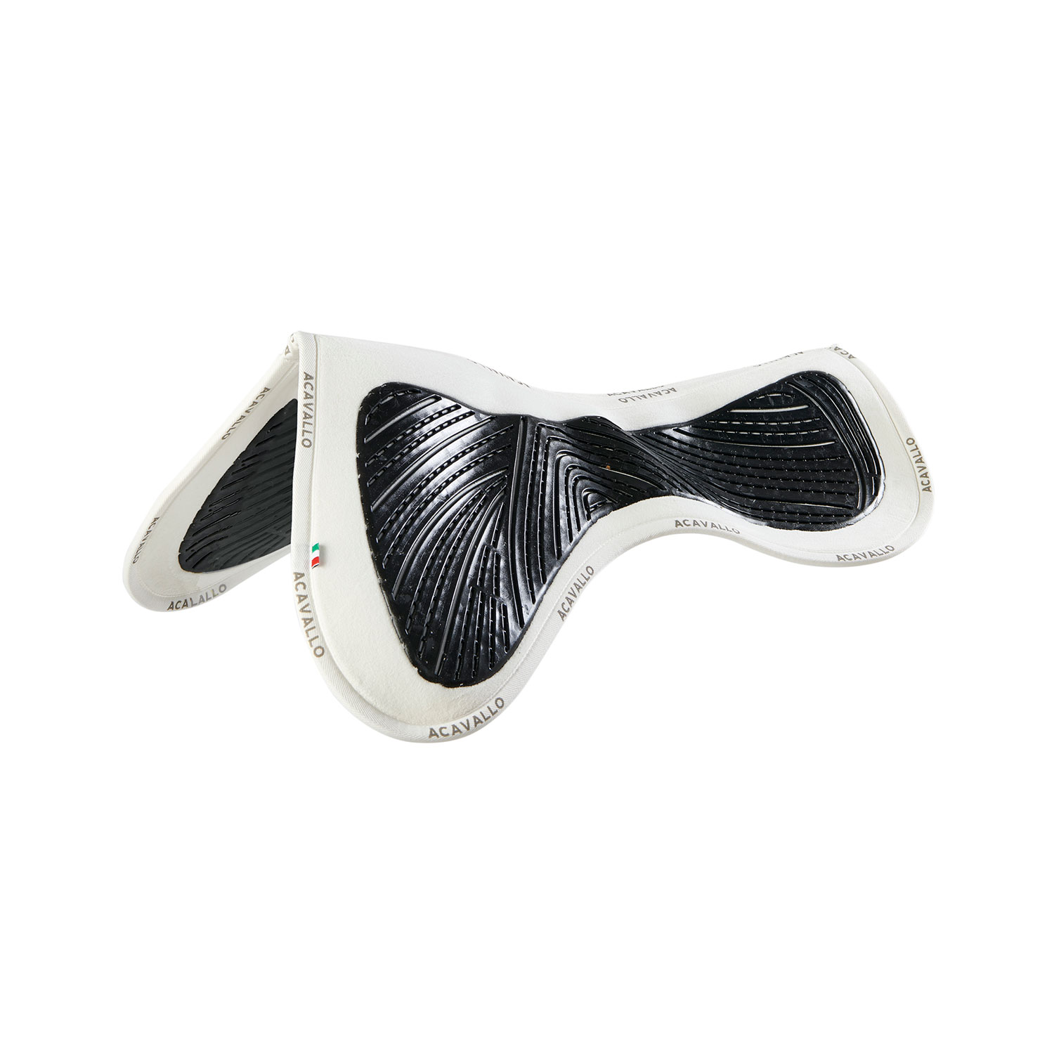 Acavallo Gel Pad Close Contact Twin Sided - weiß, Größe M