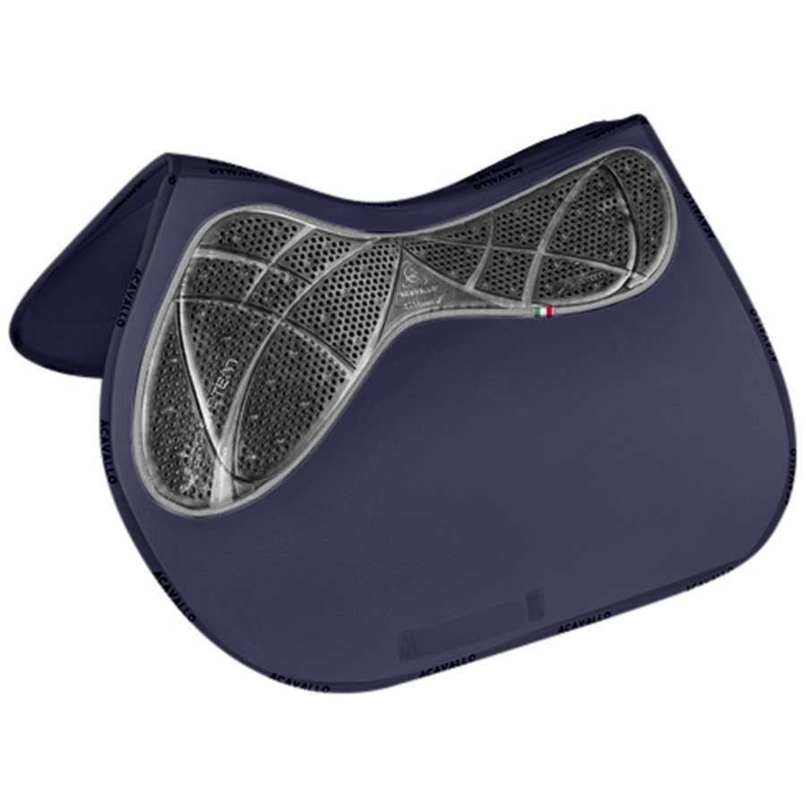 Acavallo Gelpad X-Grip System Jump - blau/grau, Größe onesize