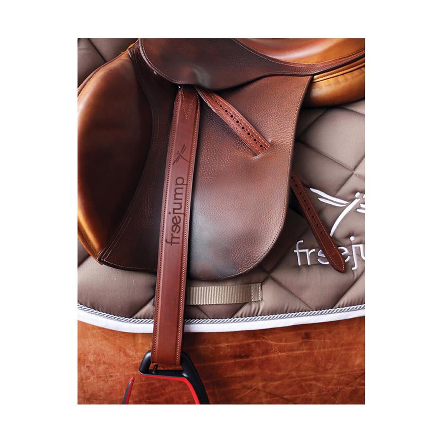 Freejump Steigbügelriemen Classic Wide - schwarz, Größe S