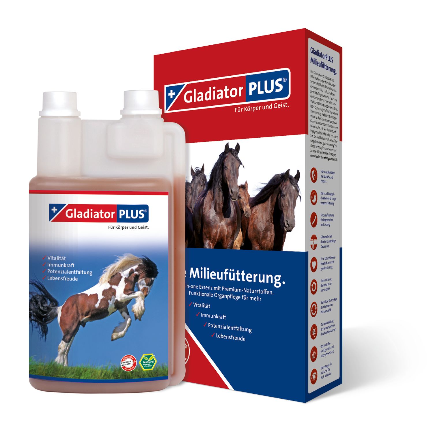 Gladiator GladiatorPlus Pferd Milieufütterung Horse Shop