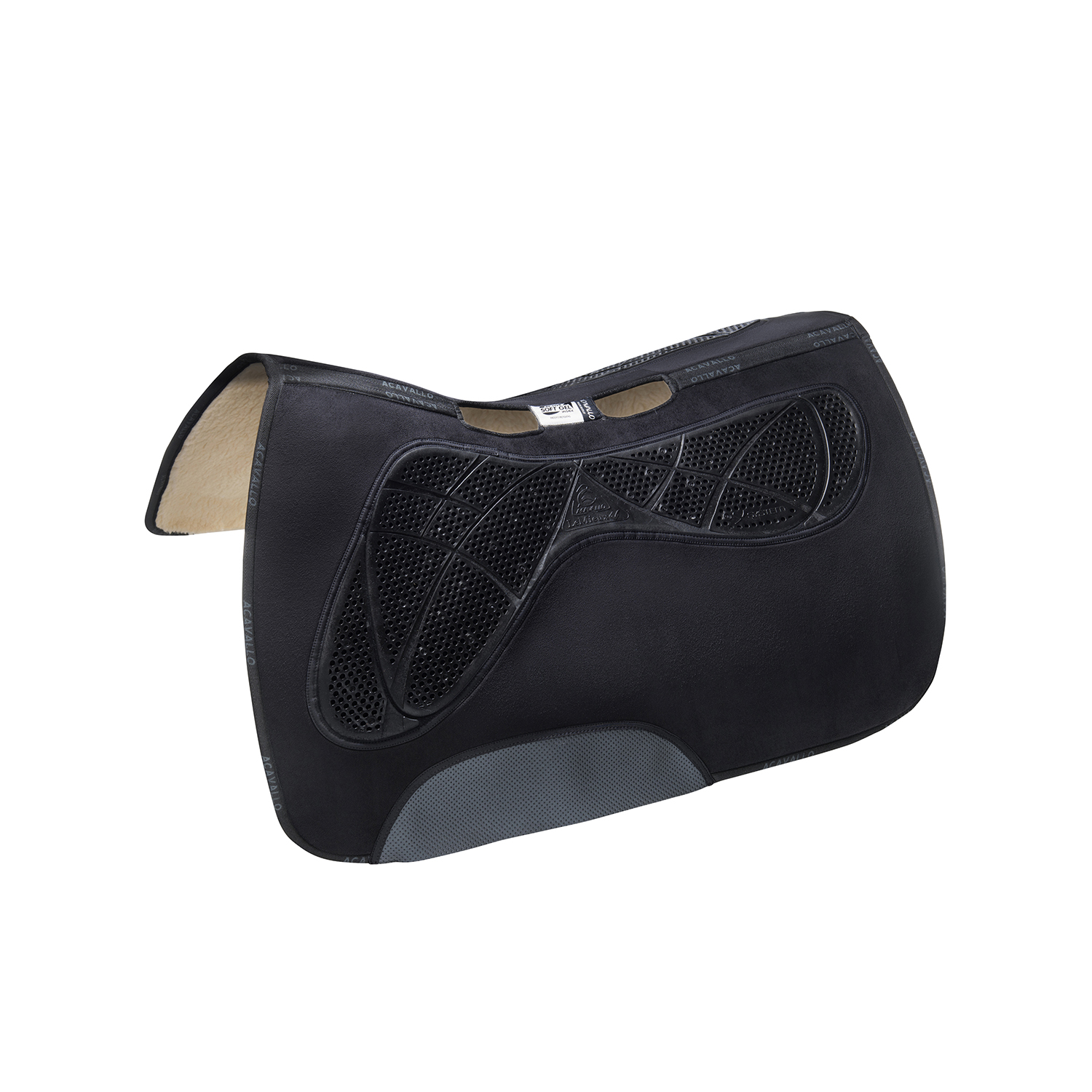 Acavallo Western Anatomic AC-Grip - schwarz, Größe onesize