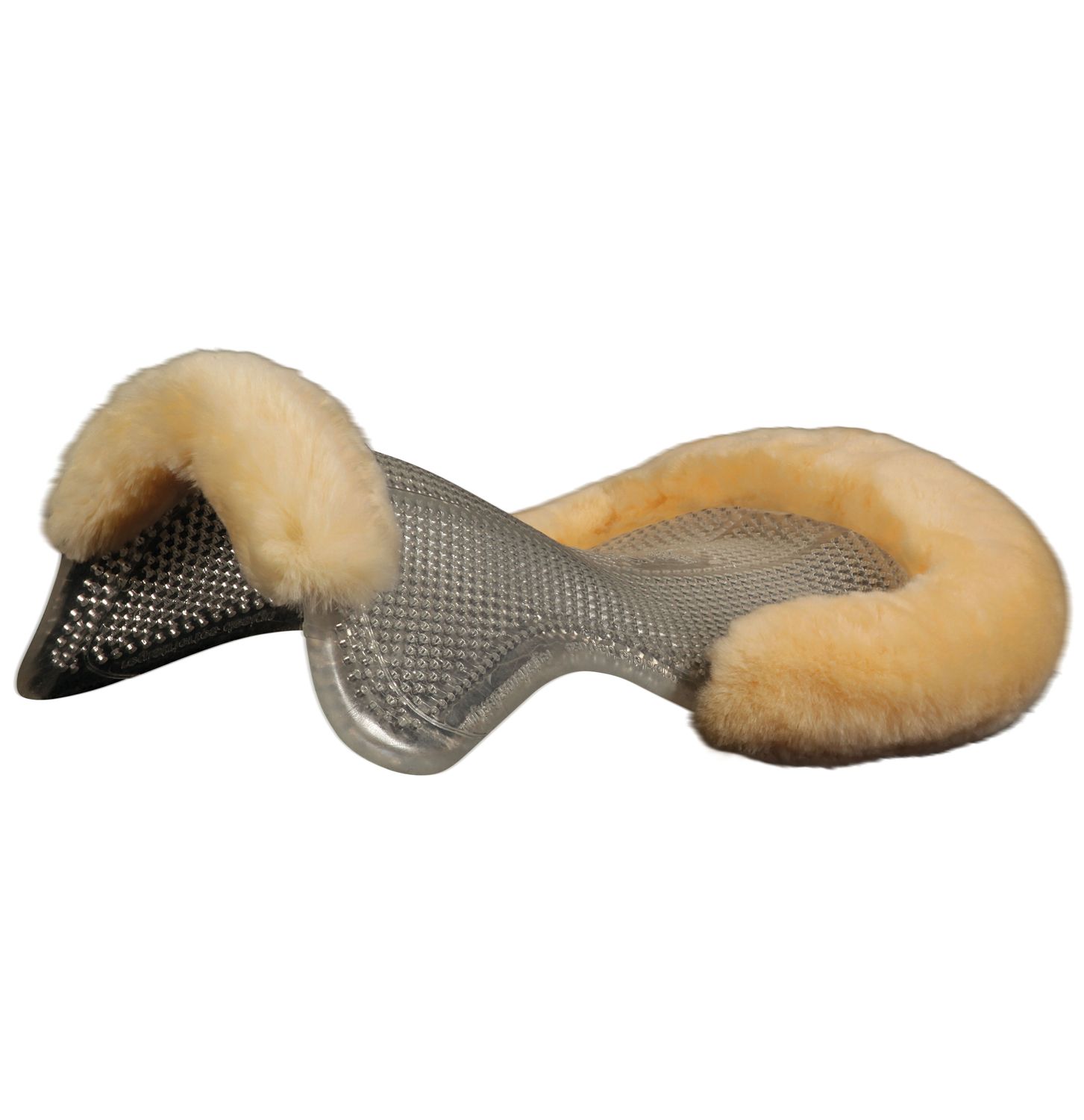 Acavallo Therapeutic Gel Pad Eco-Wool Just Gel - transparent/natural, Größe M