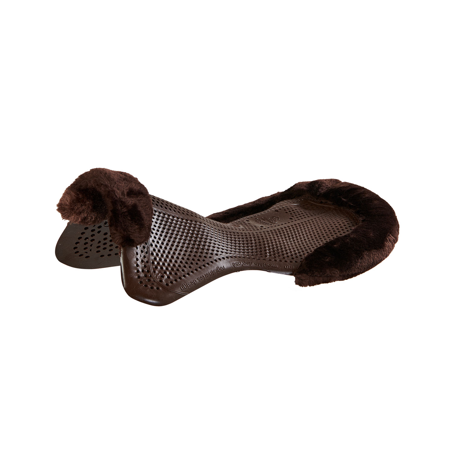 Acavallo Therapeutic Gel Pad Eco-Wool Just Gel - brown/brown, Größe M