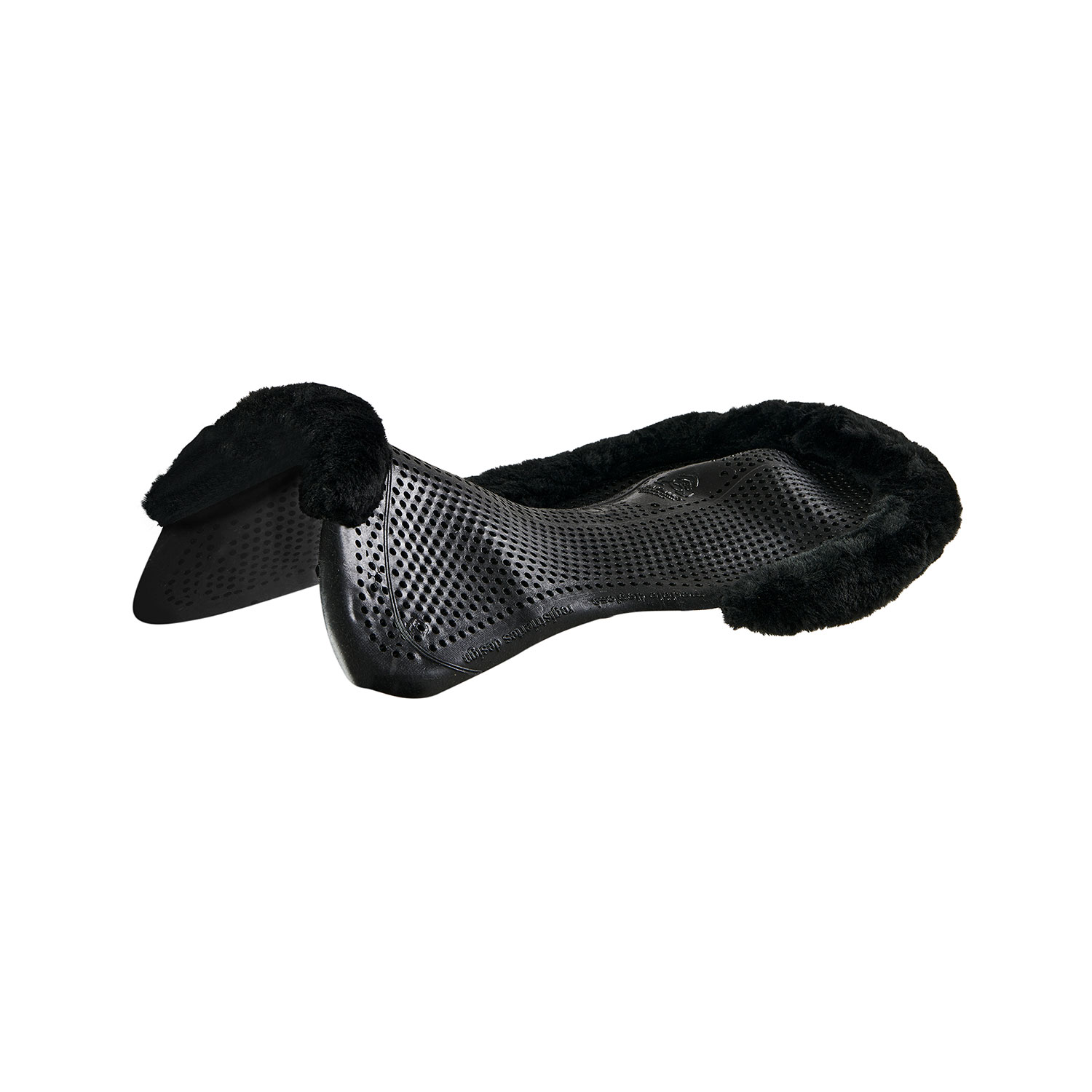 Acavallo Therapeutic Gel Pad Eco-Wool Just Gel - black/black, Größe L