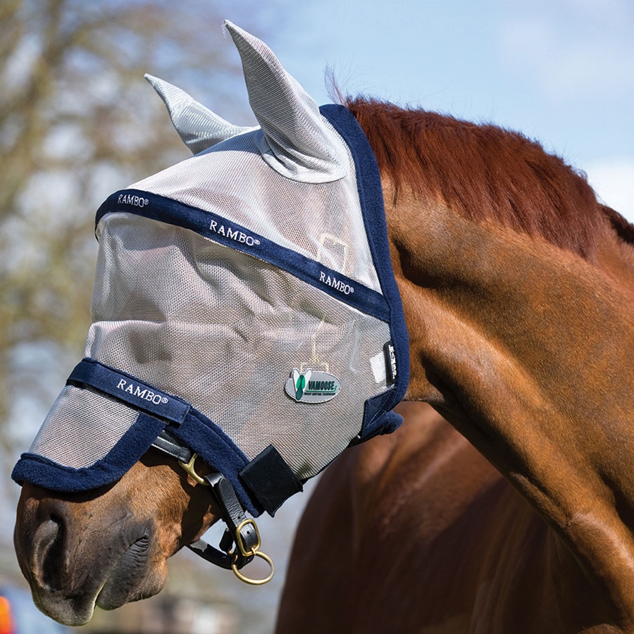 Horseware Rambo Plus Vamoose Fliegenmaske Horseware Rambo Plus Vamoose Fliegenmaske
