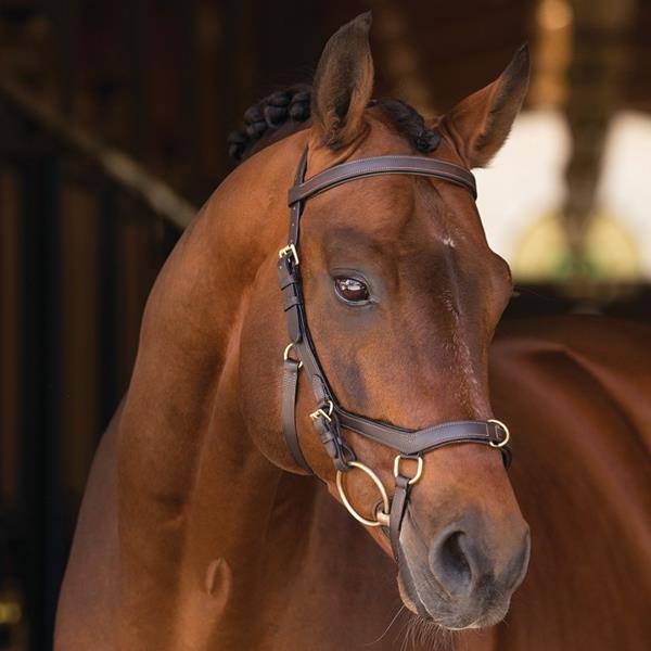 Horseware Trense RAMBO MICKLEM MULTI - braun, Größe WBE