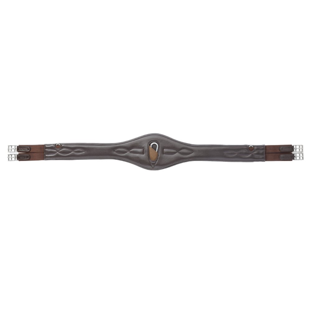Kavalkade Langgurt Leder Soft COMFORT elastisch - braun, Größe 95