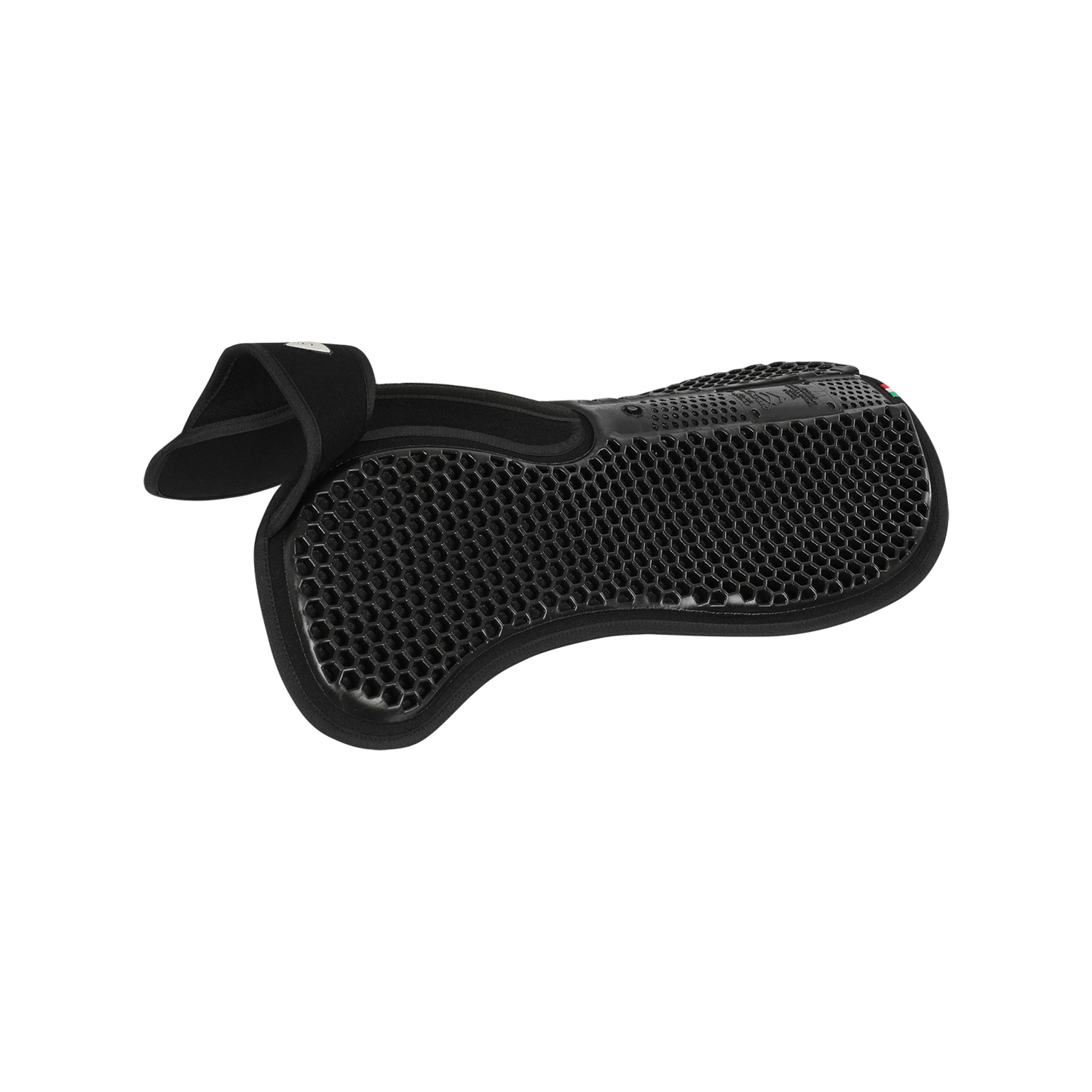 Acavallo Soft Gel Pad Widerristfrei 5mm Filz - schwarz/schwarz, Größe onesize