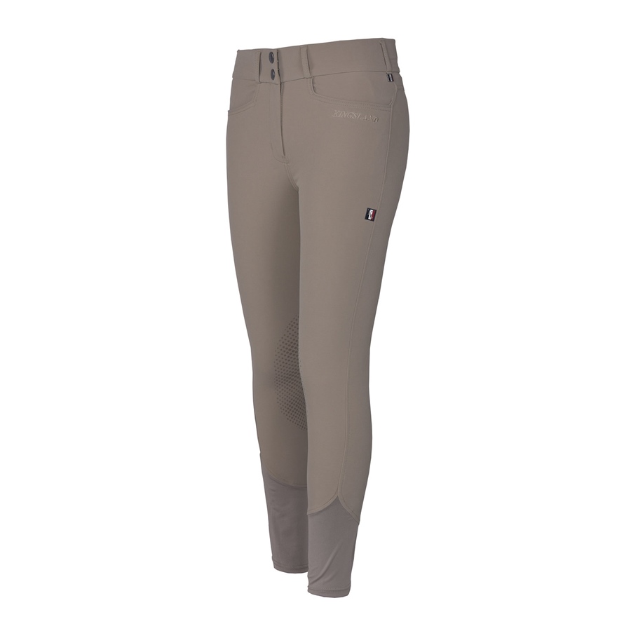 Kingsland Kadi Reithose Kniegrip Damen - beige, Größe 34