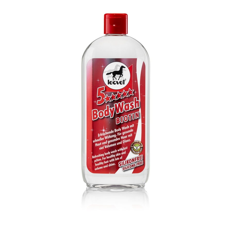 Leovet 5 Sterne Body Wash Biotin 500 ml - Größe 500ml