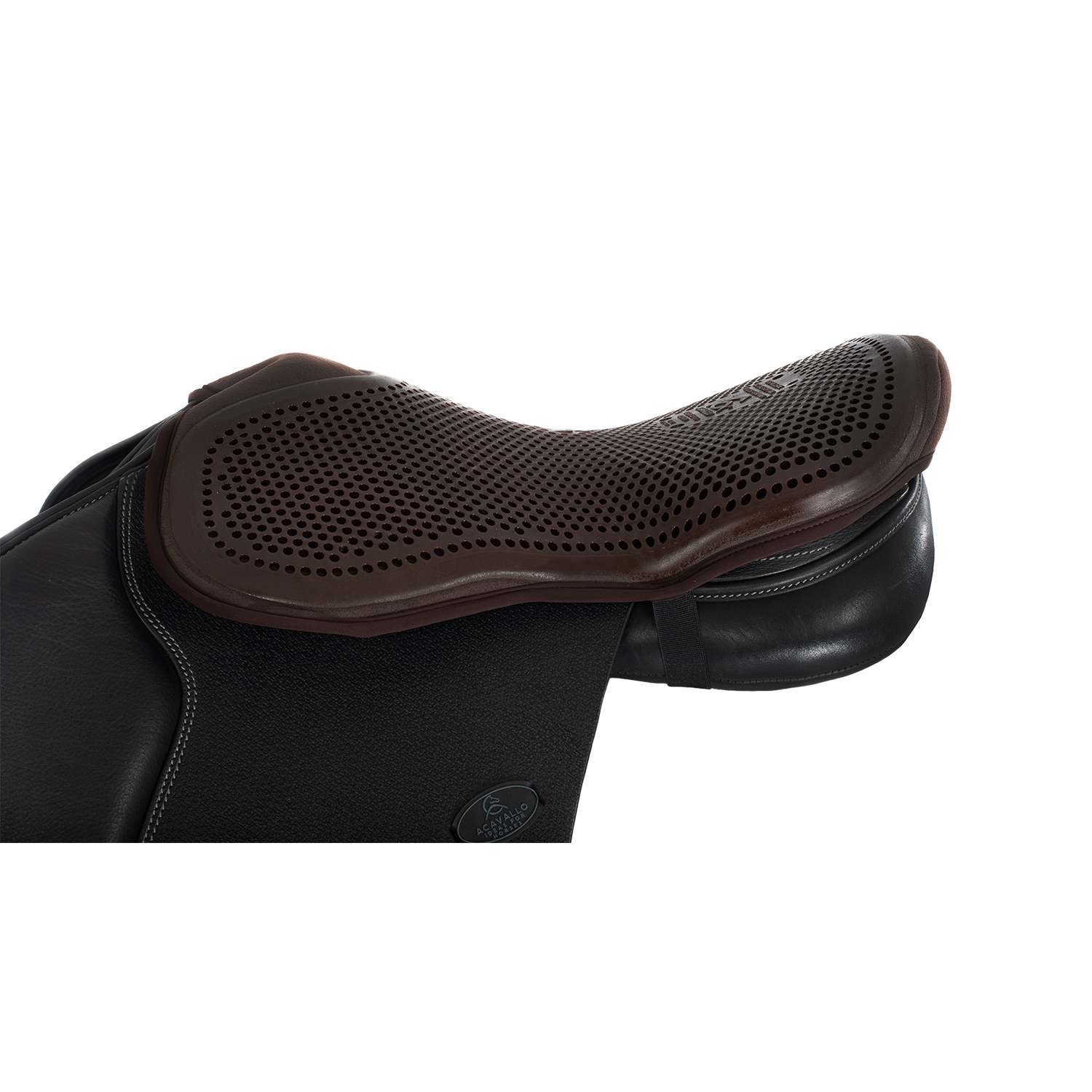 Acavallo Sattelsitzkissen Jump Gel Out 10 mm - braun, Größe M