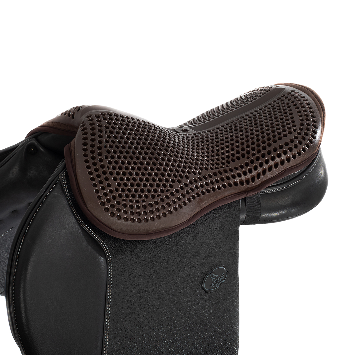 Acavallo Sattelsitzkissen Jump Gel Out 20 mm - braun, Größe M
