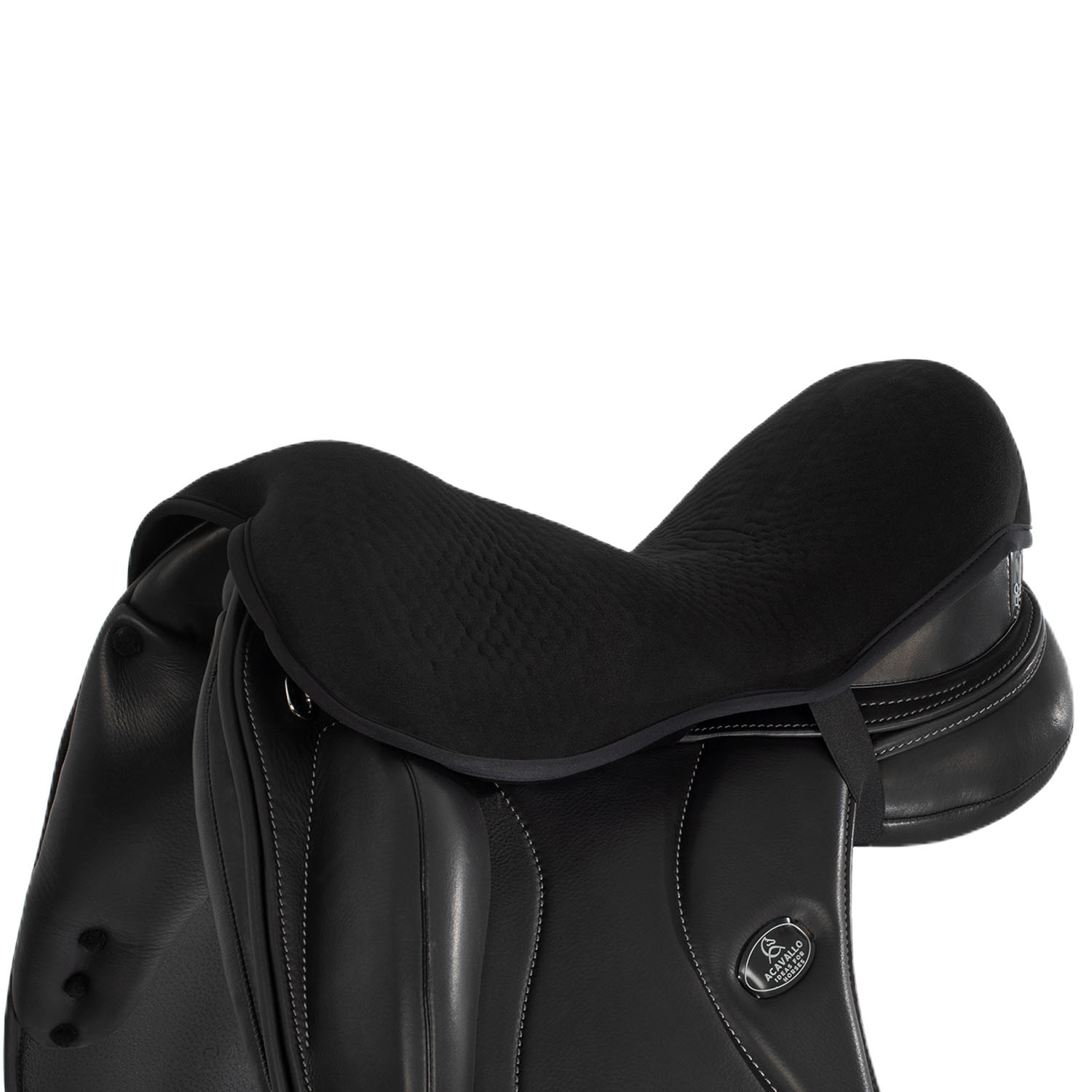 Acavallo Sattelsitzkissen Dressur Dri-Lex 20 mm - schwarz, Größe L