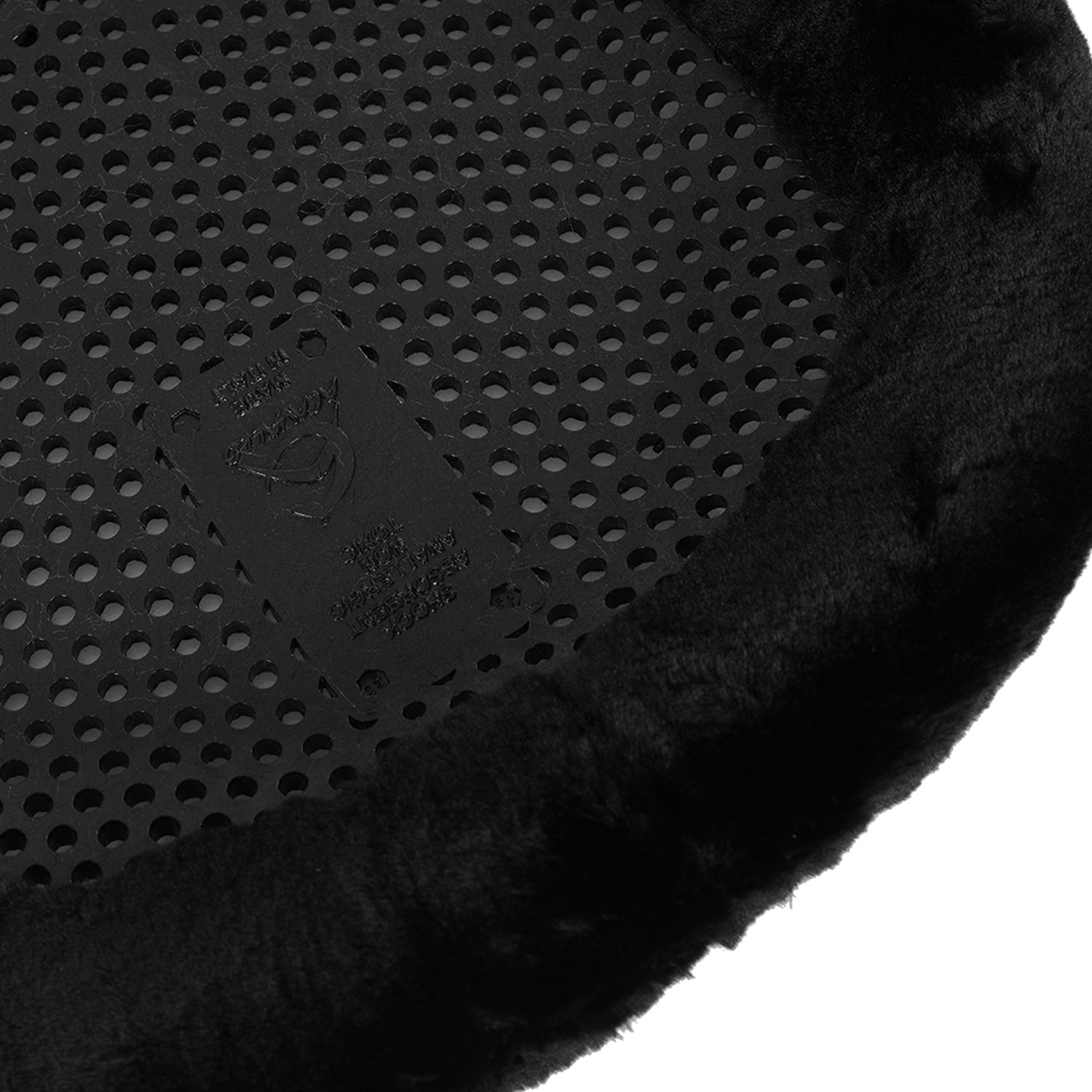 Acavallo Therapeutic Front Riser Gel Pad Eco-Wool - black/black