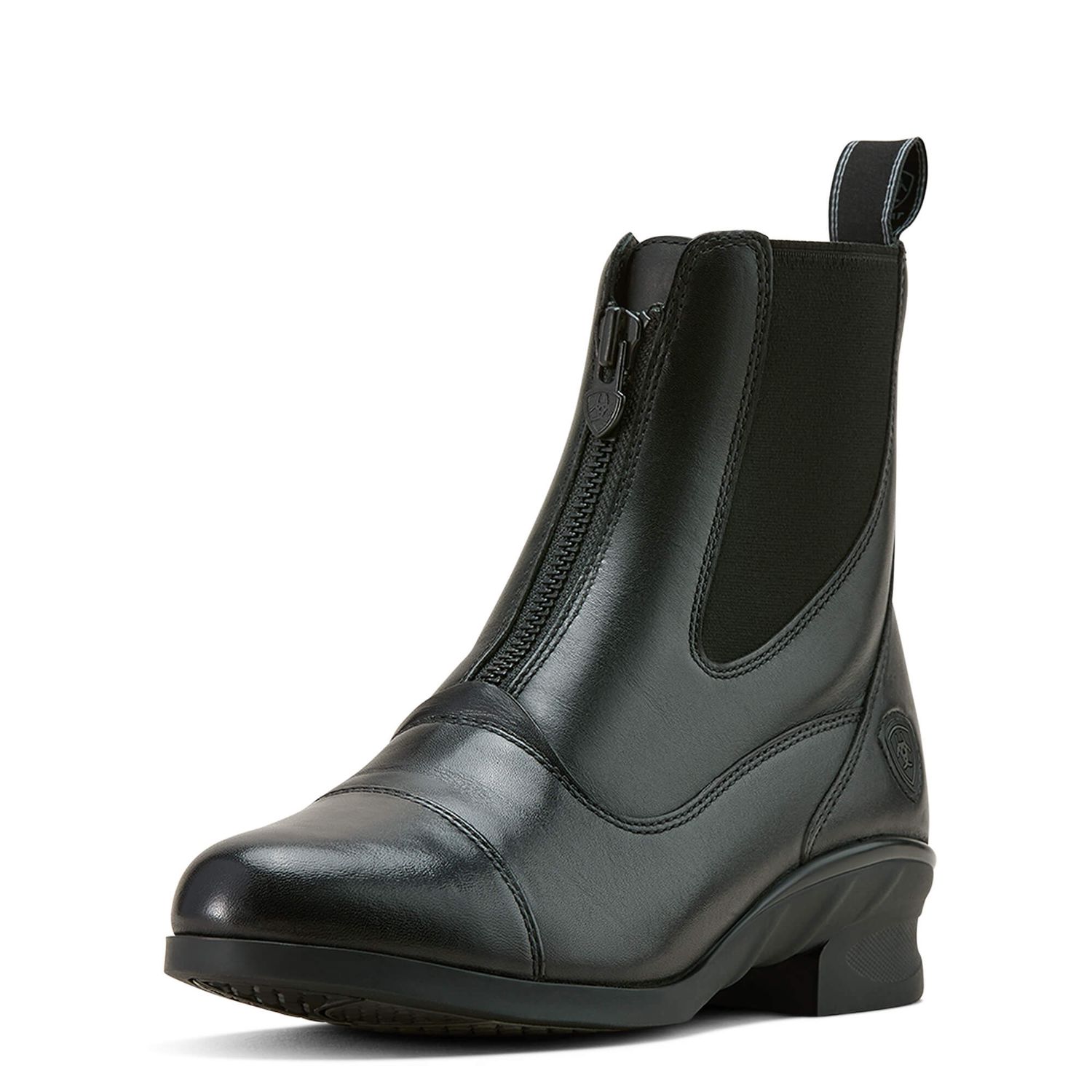 Ariat WMS Heritage Zip Paddock Boot Stiefeletten Damen - schwarz, Größe UK 6 | EUR 39
