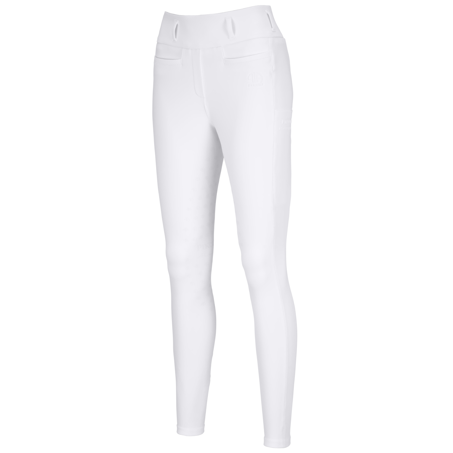 Pikeur Linnett SD Vollgrip Reitleggings Damen - white, Größe 32