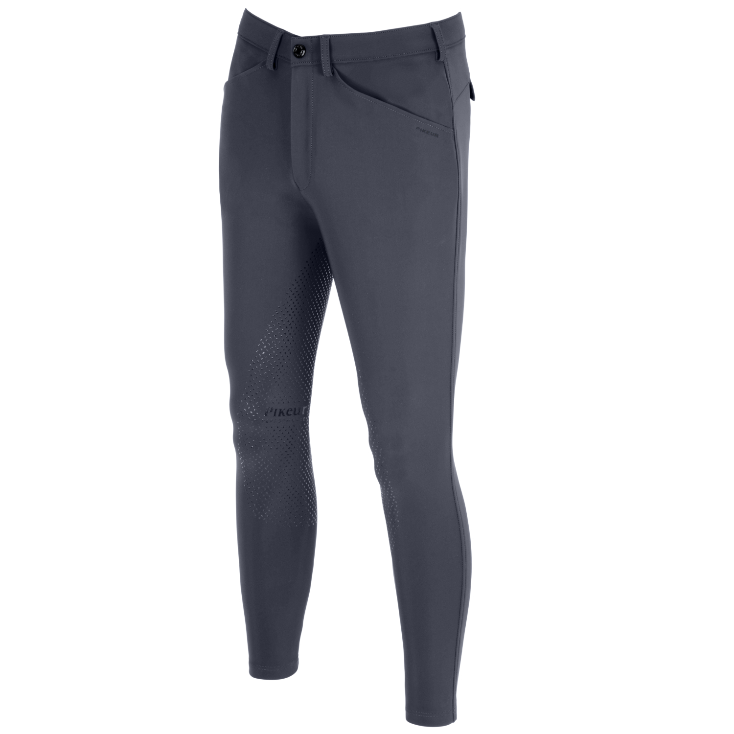 Pikeur New Rodrigo SD Vollgrip Reithose Herren - dark shadow, Größe 98