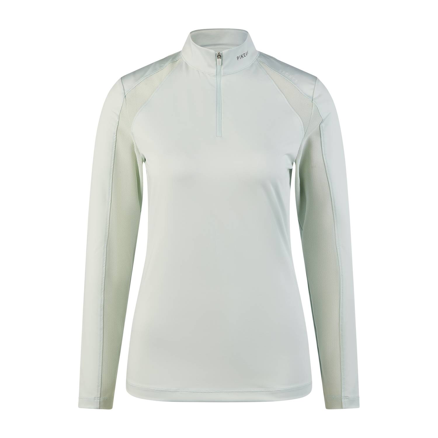 Pikeur FS25 Sports Mesh Longsleeve Funktionsshirt Damen - iceblue, Größe 40