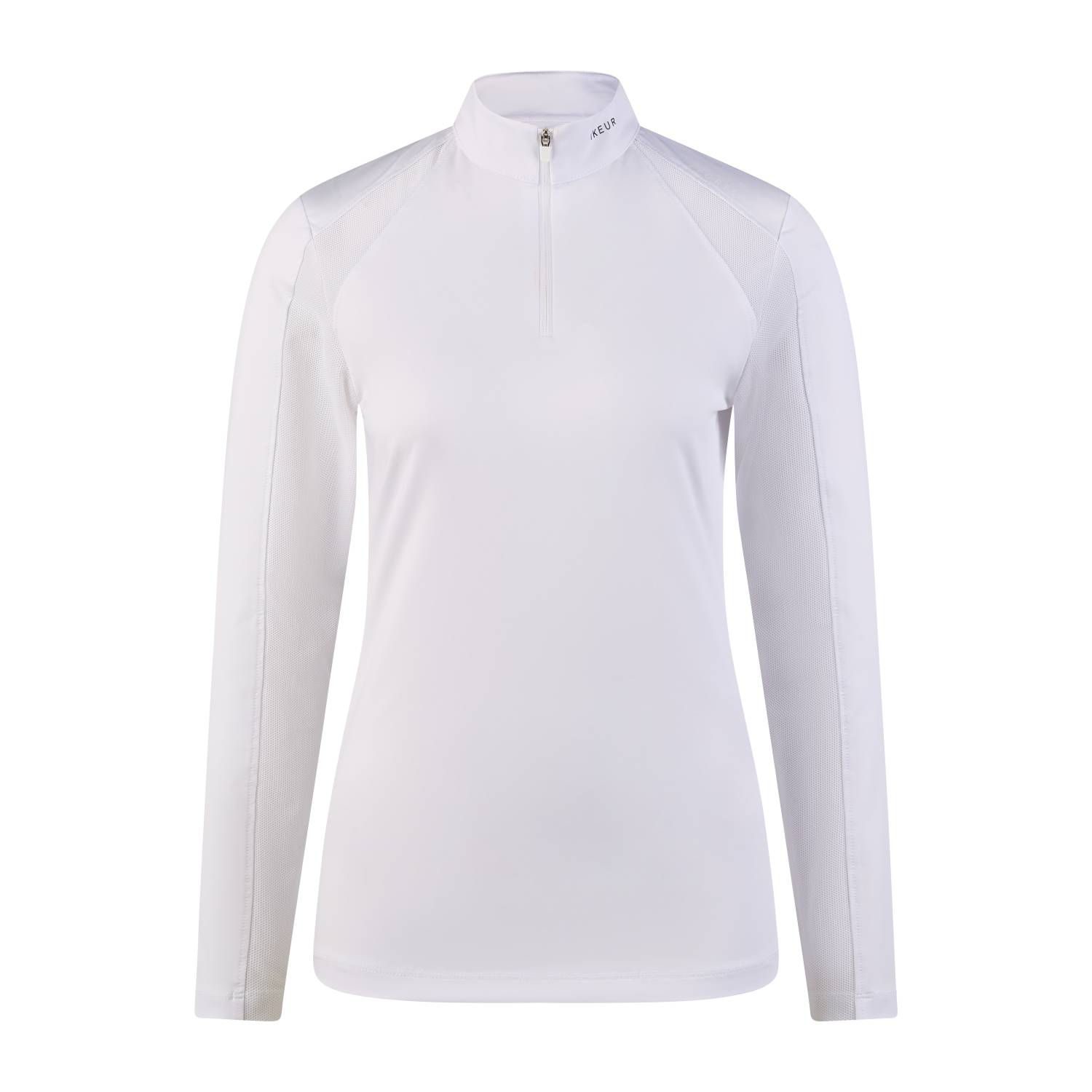 Pikeur FS25 Sports Mesh Longsleeve Funktionsshirt Damen - weiß, Größe 38