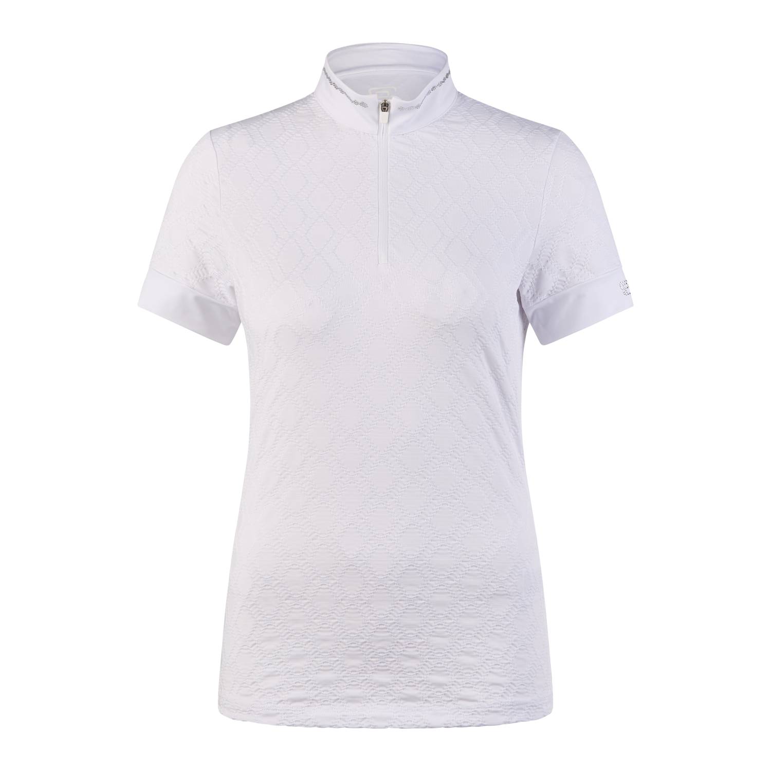 Pikeur FS25 Sports Turniershirt Damen - white, Größe 42
