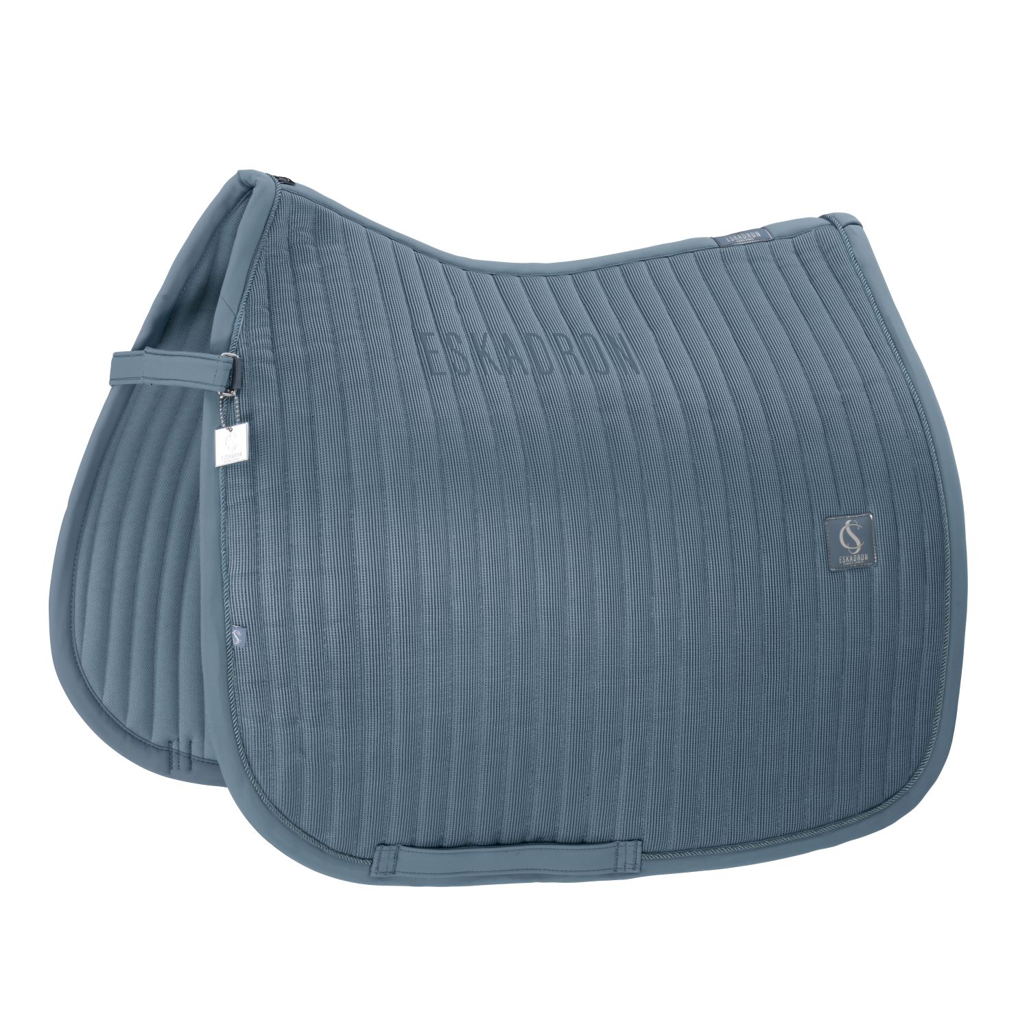 Eskadron Classic Sports 25 Mesh Schabracke - steel blue, Größe Warmblut Vielseitigkeit