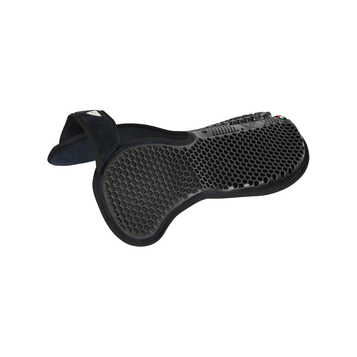 Acavallo Widerristfrei Hexa Gel Back Riser Micro - blau, Größe onesize