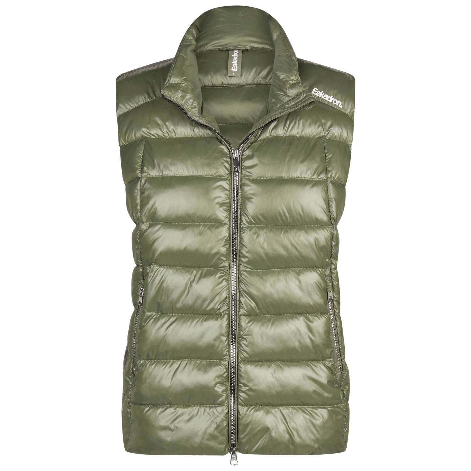 Eskadron Classic Sports 25 Quilt-Waistcoat Weste Damen - dusty olive, Größe M