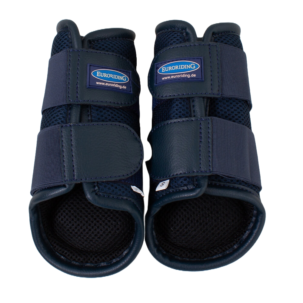 Euroriding Gamaschen Soft Air Mesh - dunkelblau/schwarz, Größe M