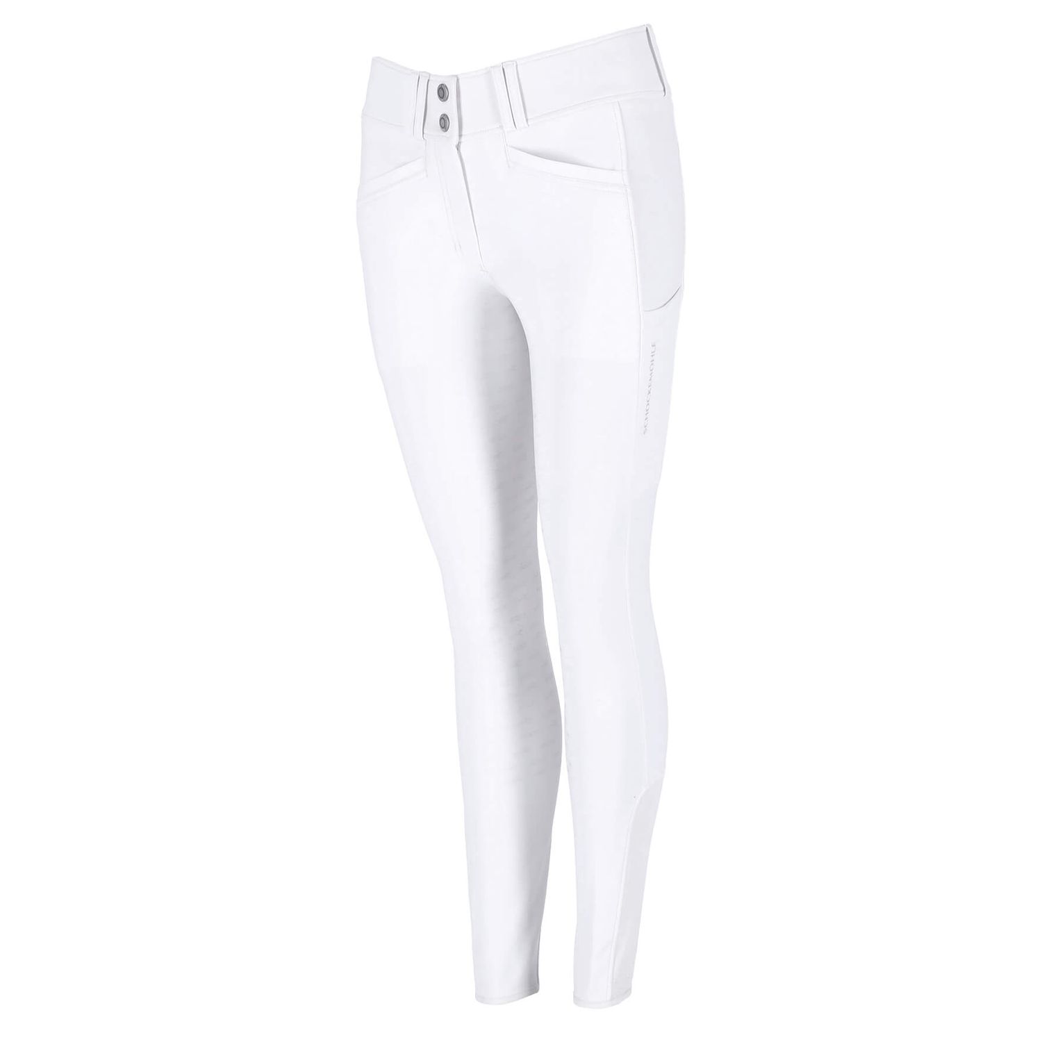 Schockemöhle Damen Reithose SPCarola Pro Vollgrip - optical white, Größe 42