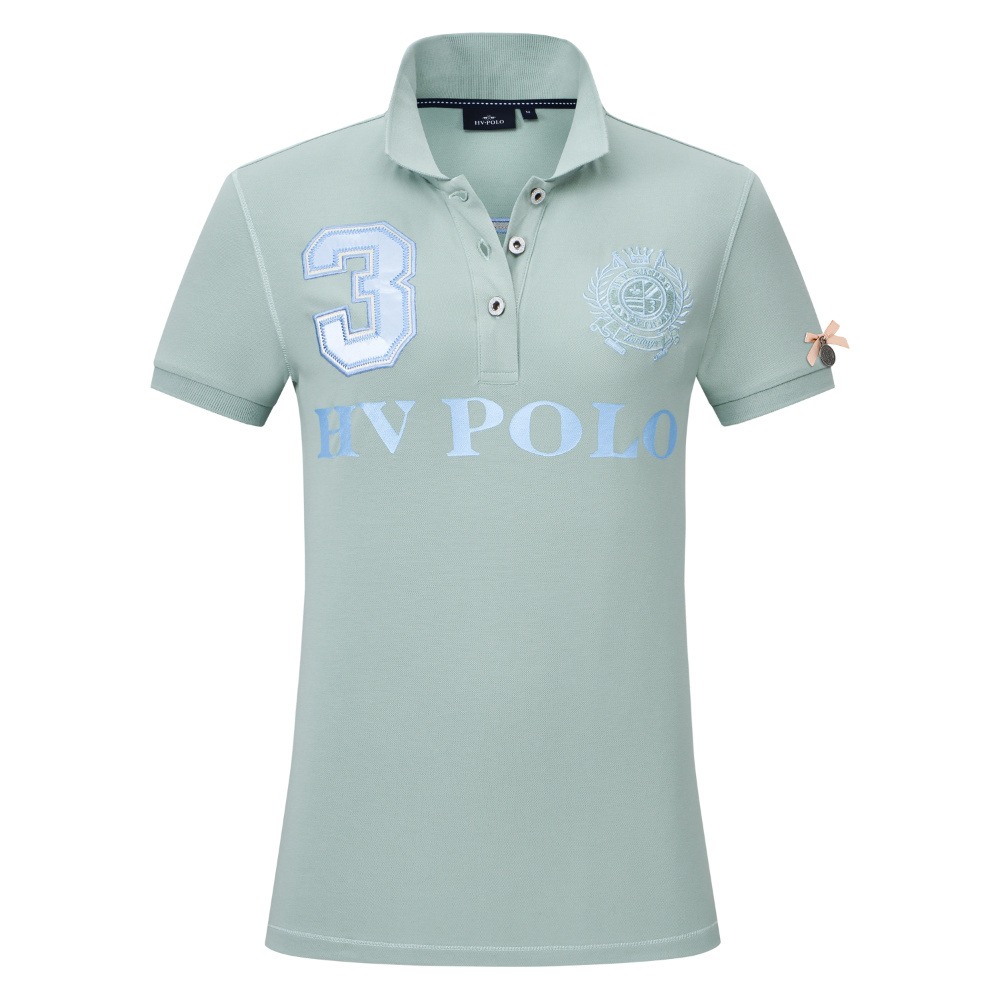 HV Polo Polo Shirt Favouritas EQ Damen & Kinder - aqua sky, Größe XL